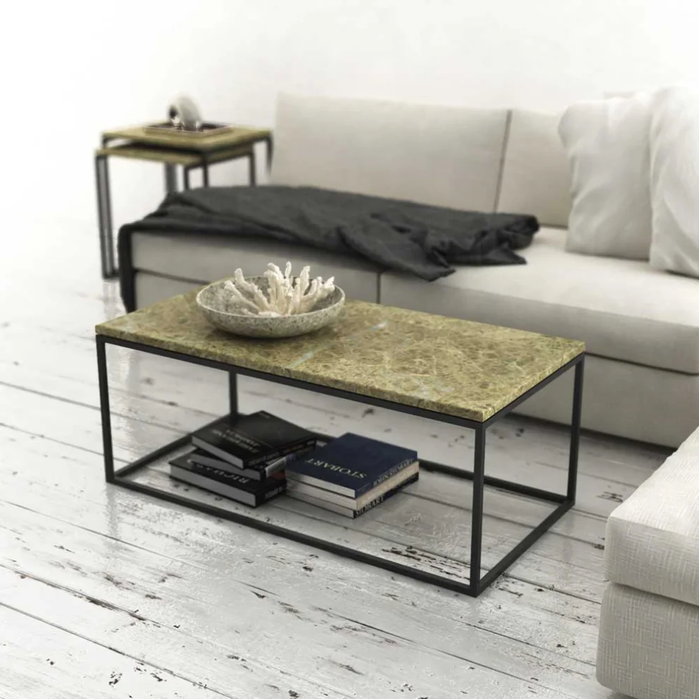 Marmore - Rectangular Side Table