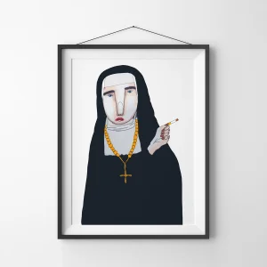 Naughty Nun Poster