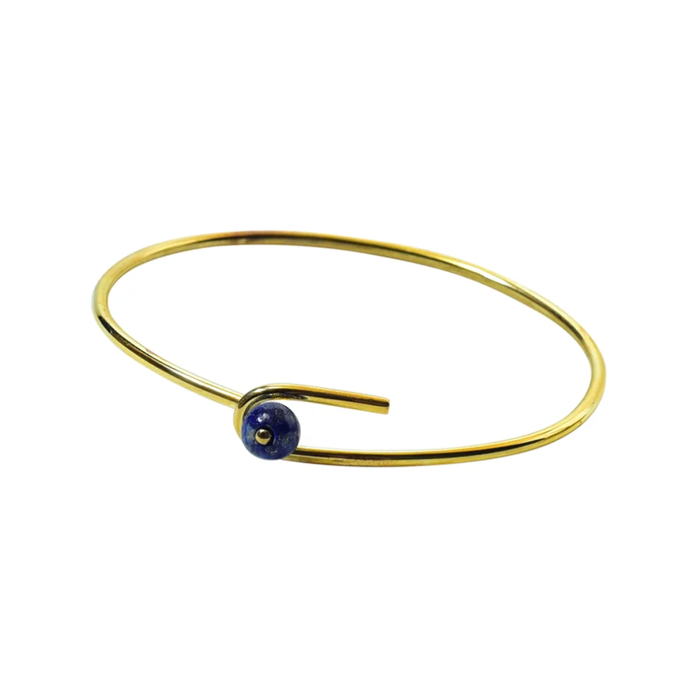 [Add]Tension - J Bracelet Lapis