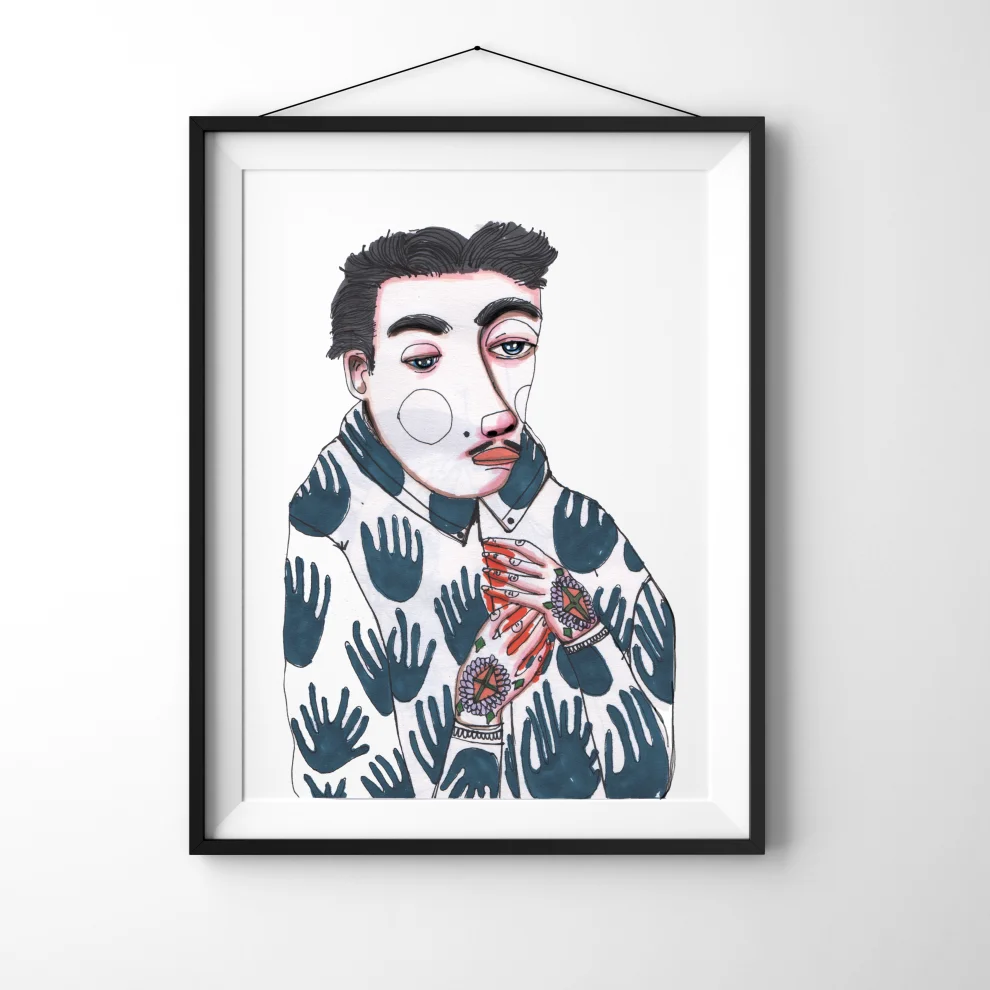 Serkan Akyol - Benim Dünyam Art Print