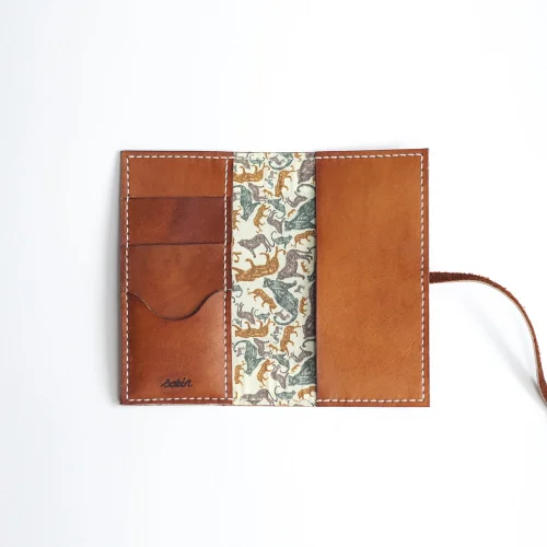 Sakin Leather	 - Fabric Wallet