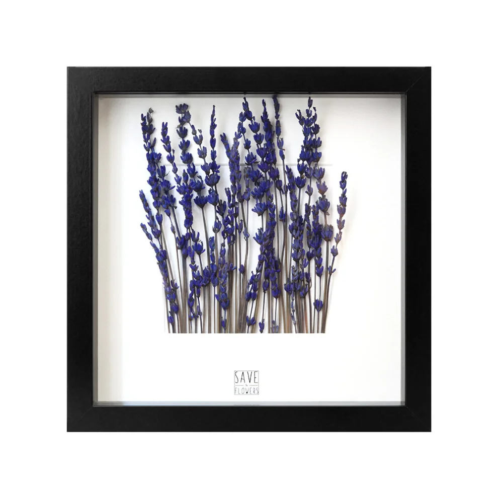 Save The Flowers - Lavander Garden Frame