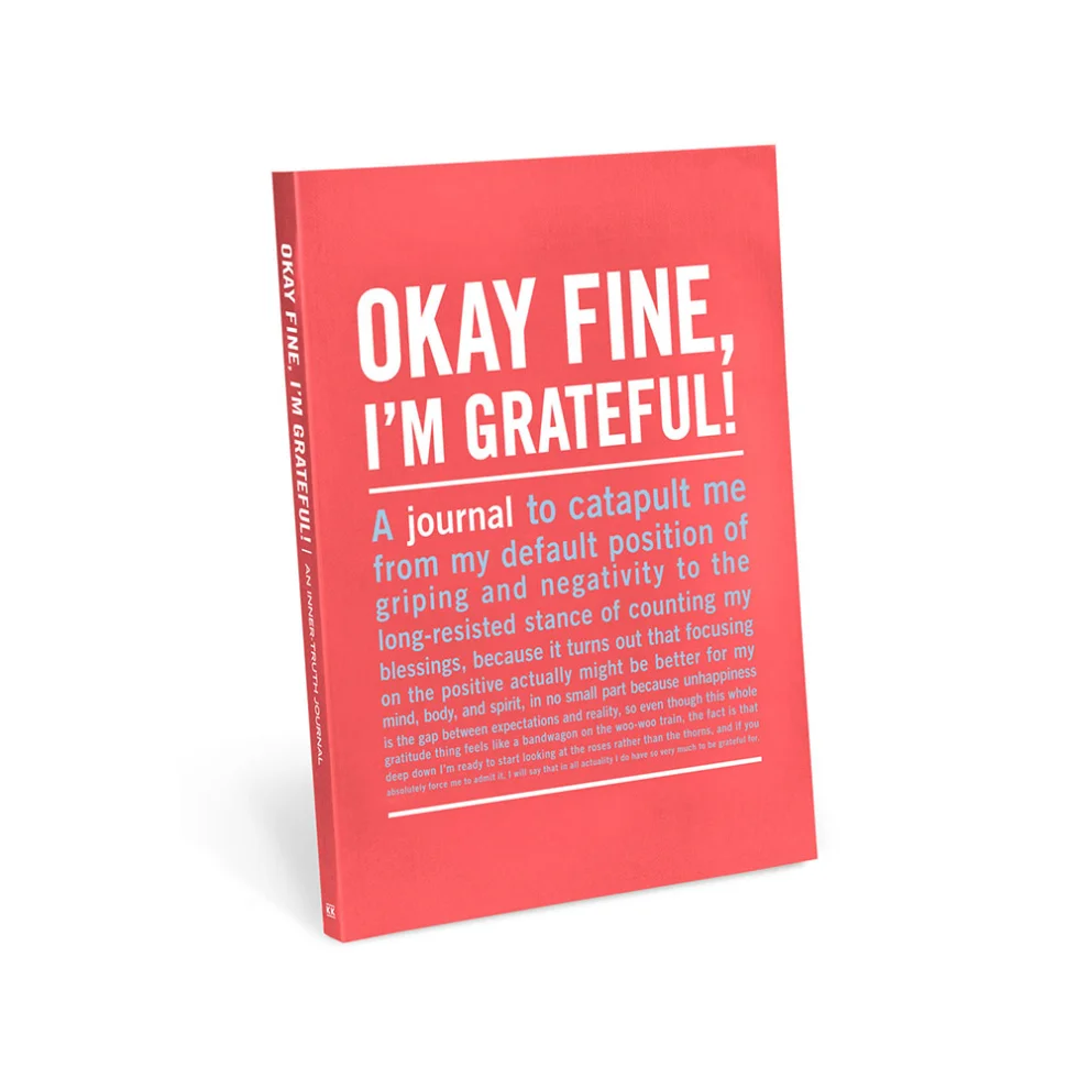 Knock Knock - Okay Fine, I'm Grateful!  Inner-Truth™ Journal