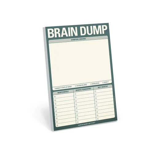 Knock Knock - Brain Dump Pad