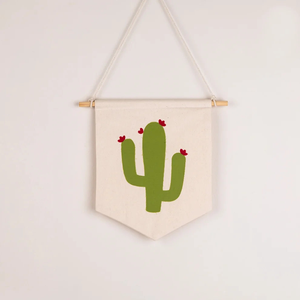 Figg - Cactus Pennant Flag