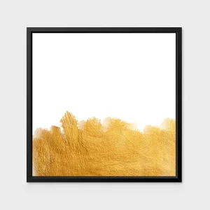 Gold Brush Poster