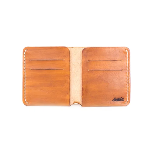 Sakin Leather	 - Minimal Bi-Fold Wallet