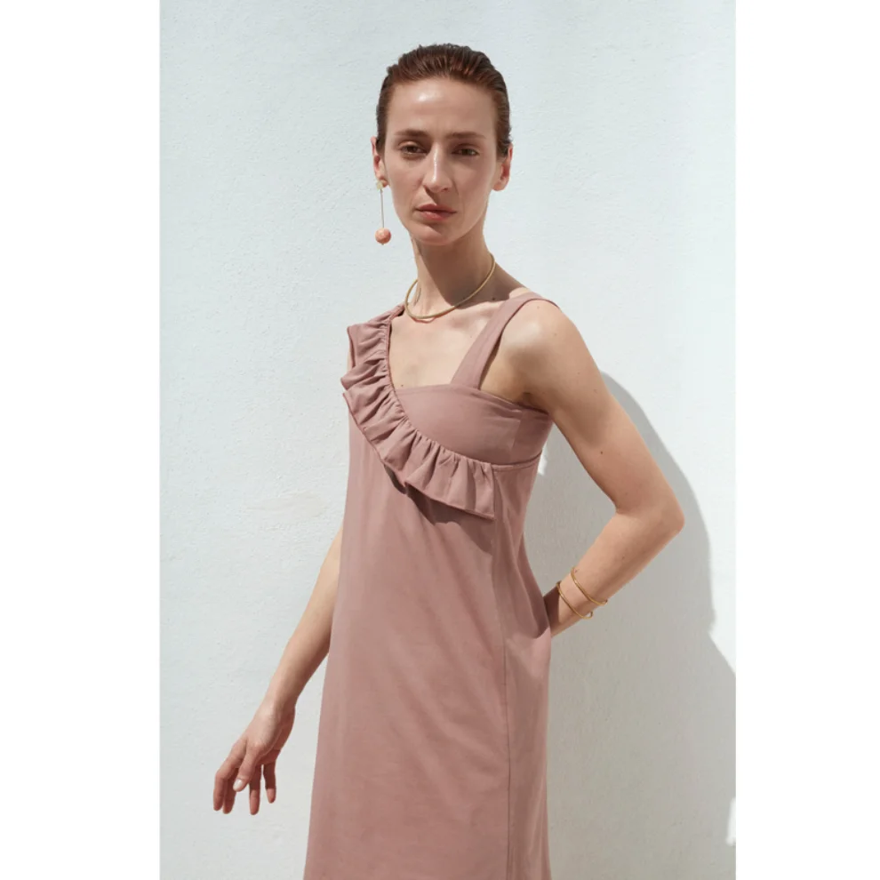 Sat-su-ma 	 - Organic Frill Dress