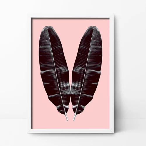 Action Zebra	 - Pink Twin Art Print