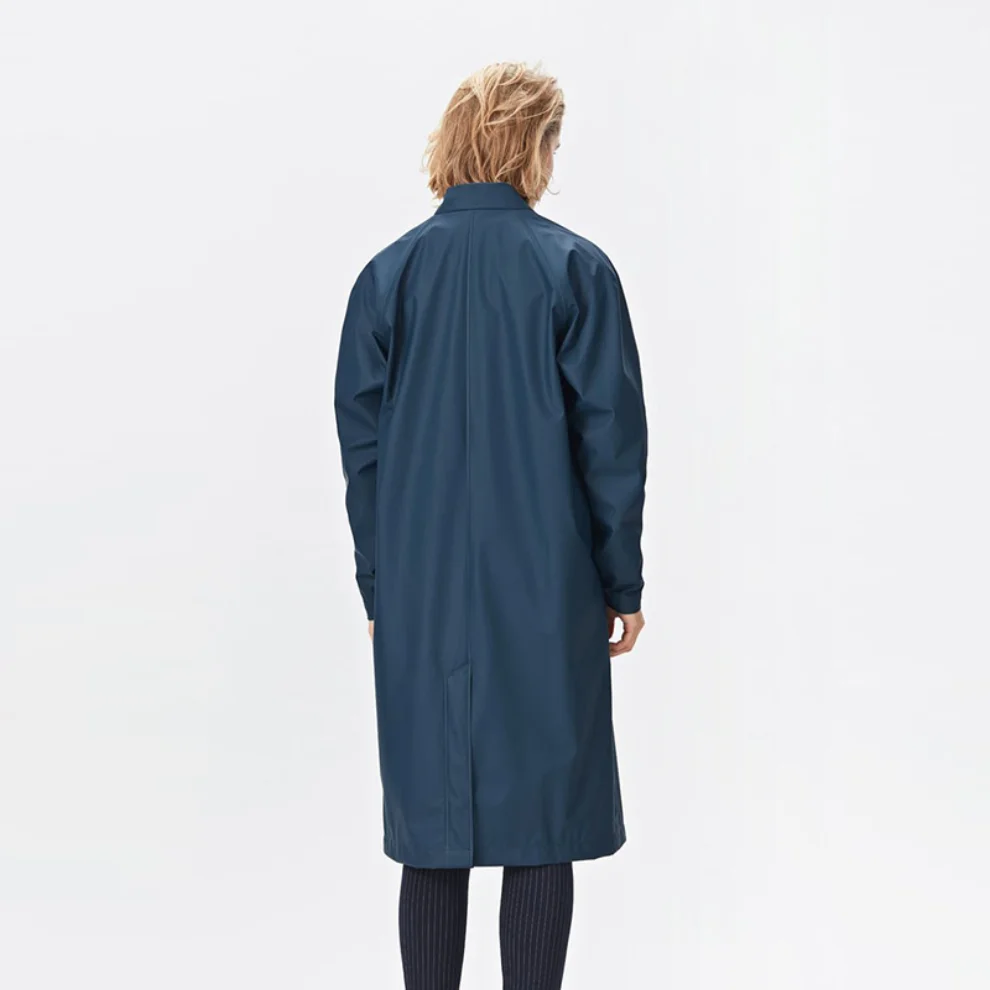 Rains - Mackintosh Jacket Yağmurluk - Blue