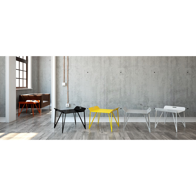 ADG Gazella Yan Sehpa Kırmızı hipicon