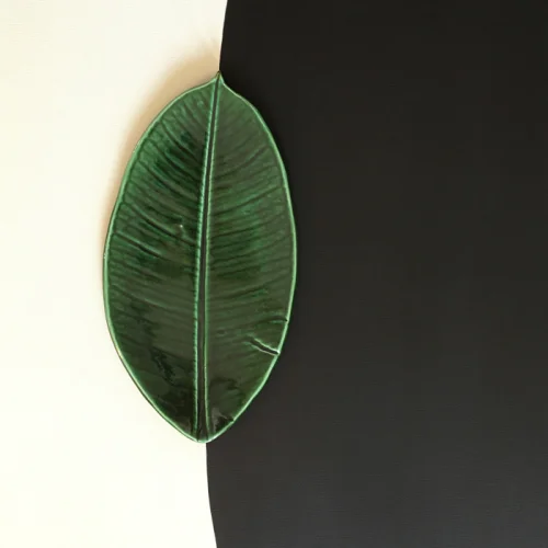 Le Muguet - Rubber Fig Leaf Plate