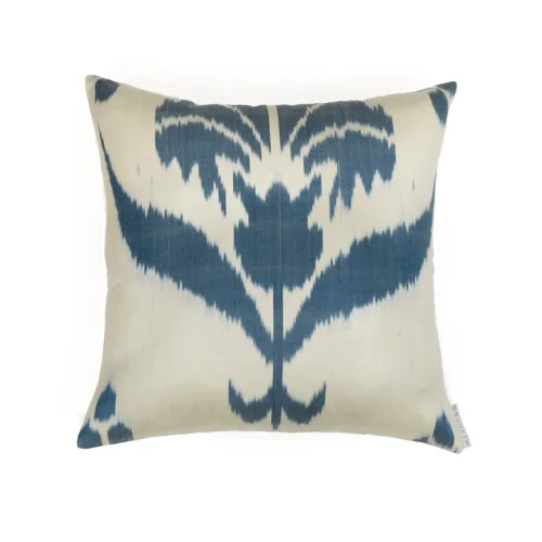 Mekhann - Ikat XI Silk Pillow Case