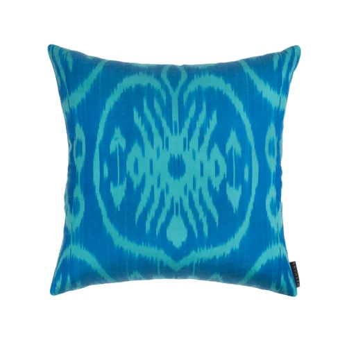 Mekhann - Ikat XII Silk Pillow Case