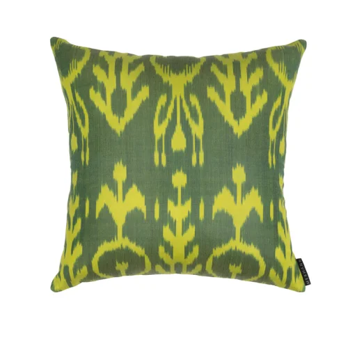 Mekhann - Ikat XVI Silk Pillow Case