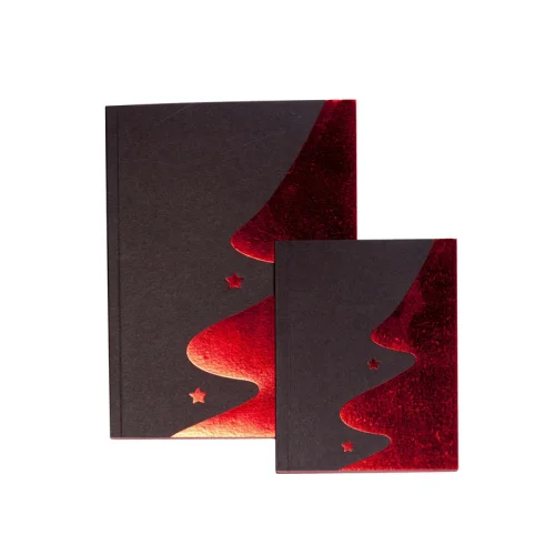 Sade Atölye	 - Shining Tree Notebook - 2Set