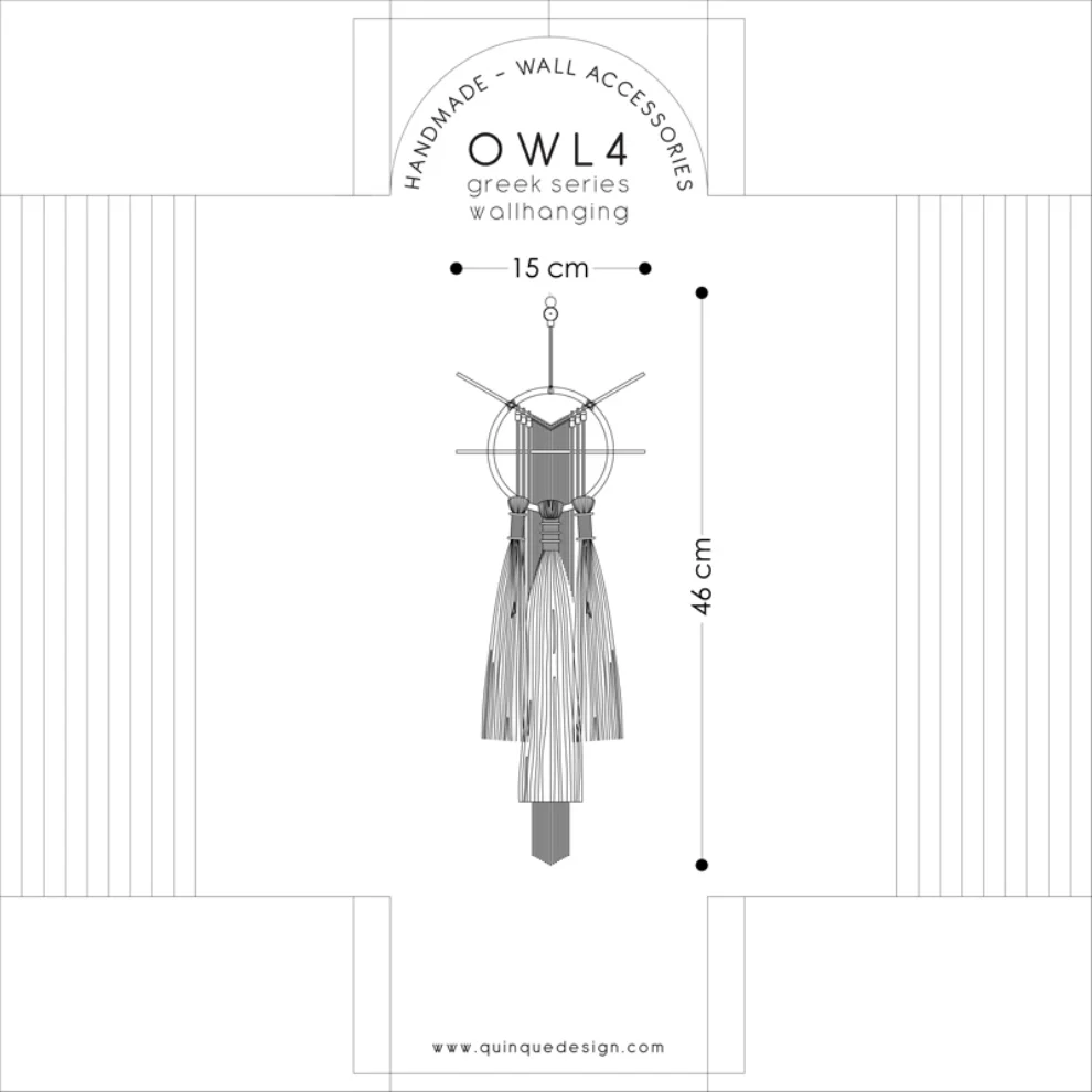 Quinque Design - Owl4 Wall Decor