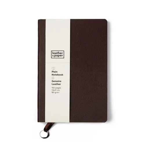 Leather & Paper -  Leather  Lined  Notebook