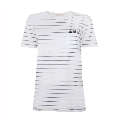 Pia Brand - Stripy Fish T-Shirt