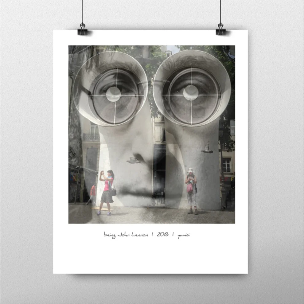 Yamisi	 - Being John Lennon Print