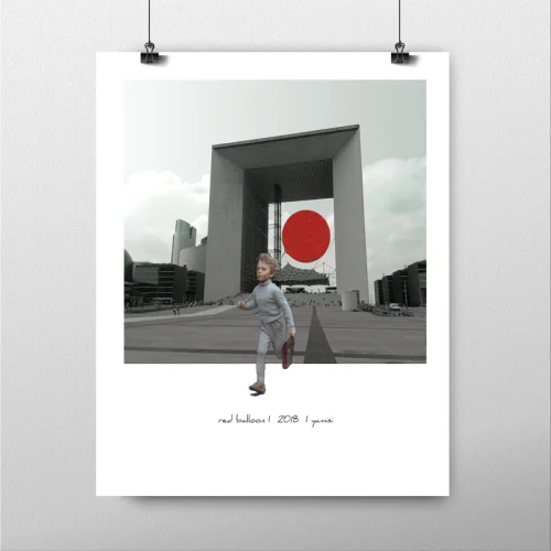 Yamisi	 - Red Balloon Print