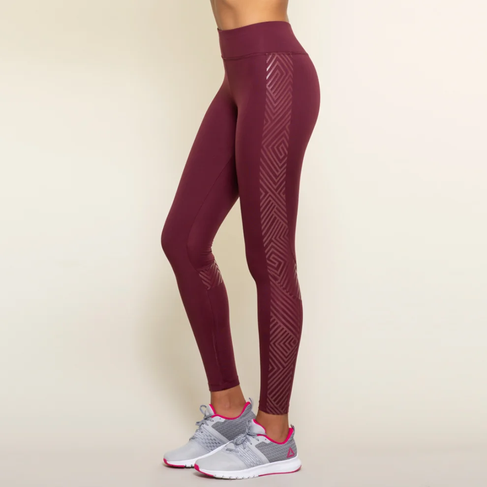 Hug the Moon - Ruby Legging