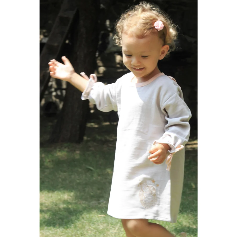 Auntie Me - Organic Rhino Long Sleeve Dress