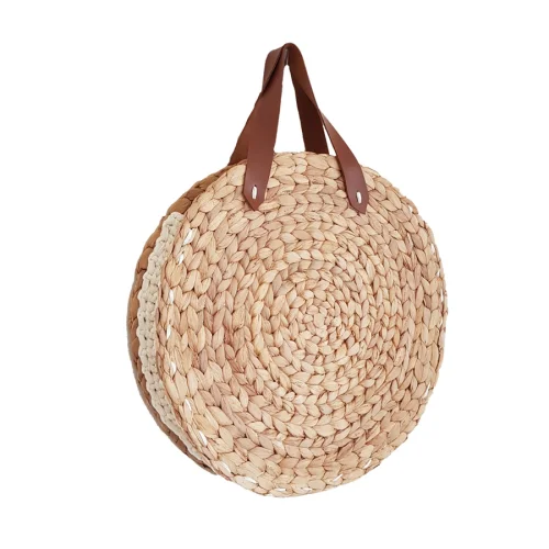 Mien İstanbul - Knitted Rattan Round Hand Bag IV