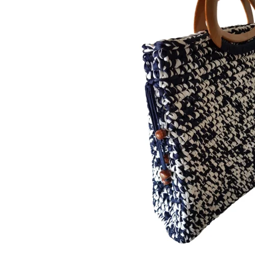 Mien İstanbul - Knitted Rectangular Hand Bag