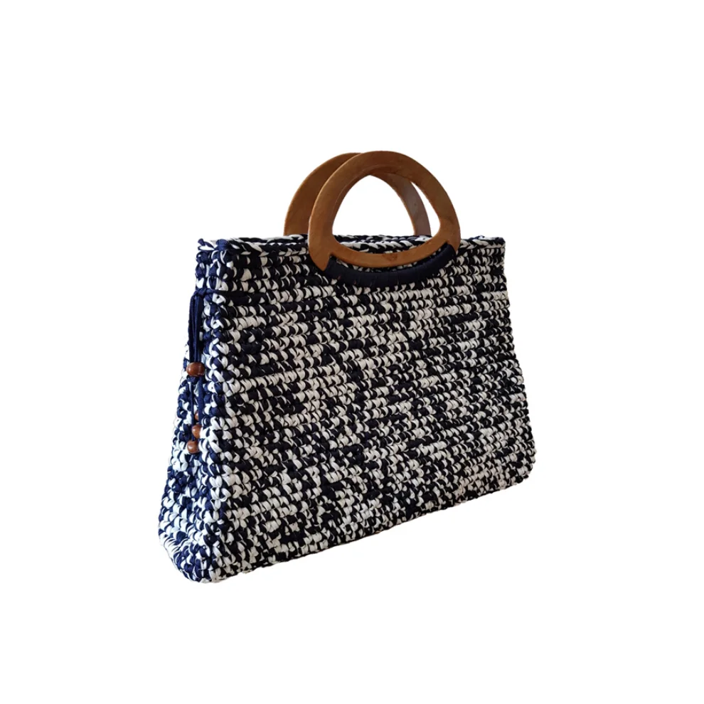 Mien İstanbul - Knitted Rectangular Hand Bag