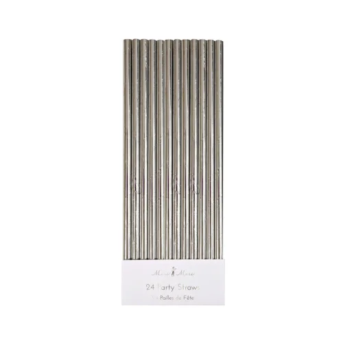 Meri Meri - Foil Straws S/24