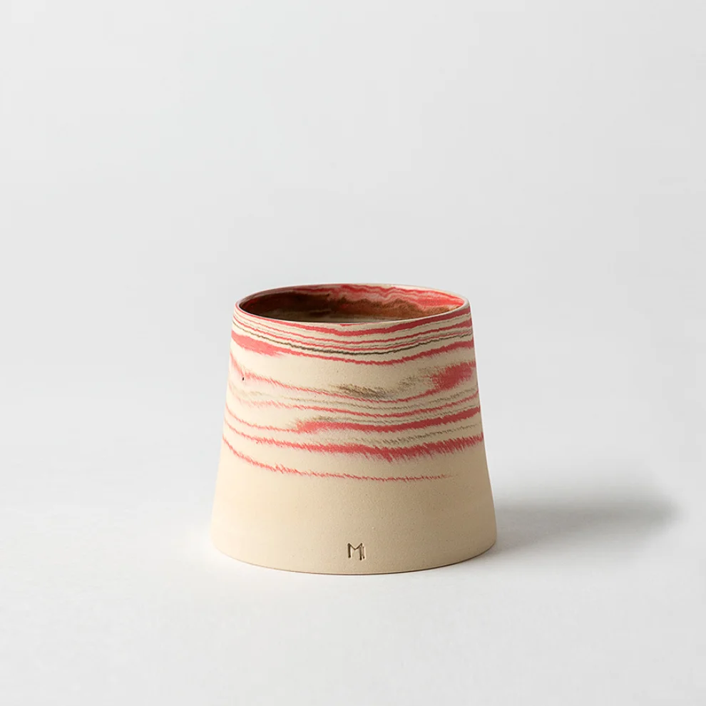 Masuma Ceramics - Fuchsia Double Espresso Mug