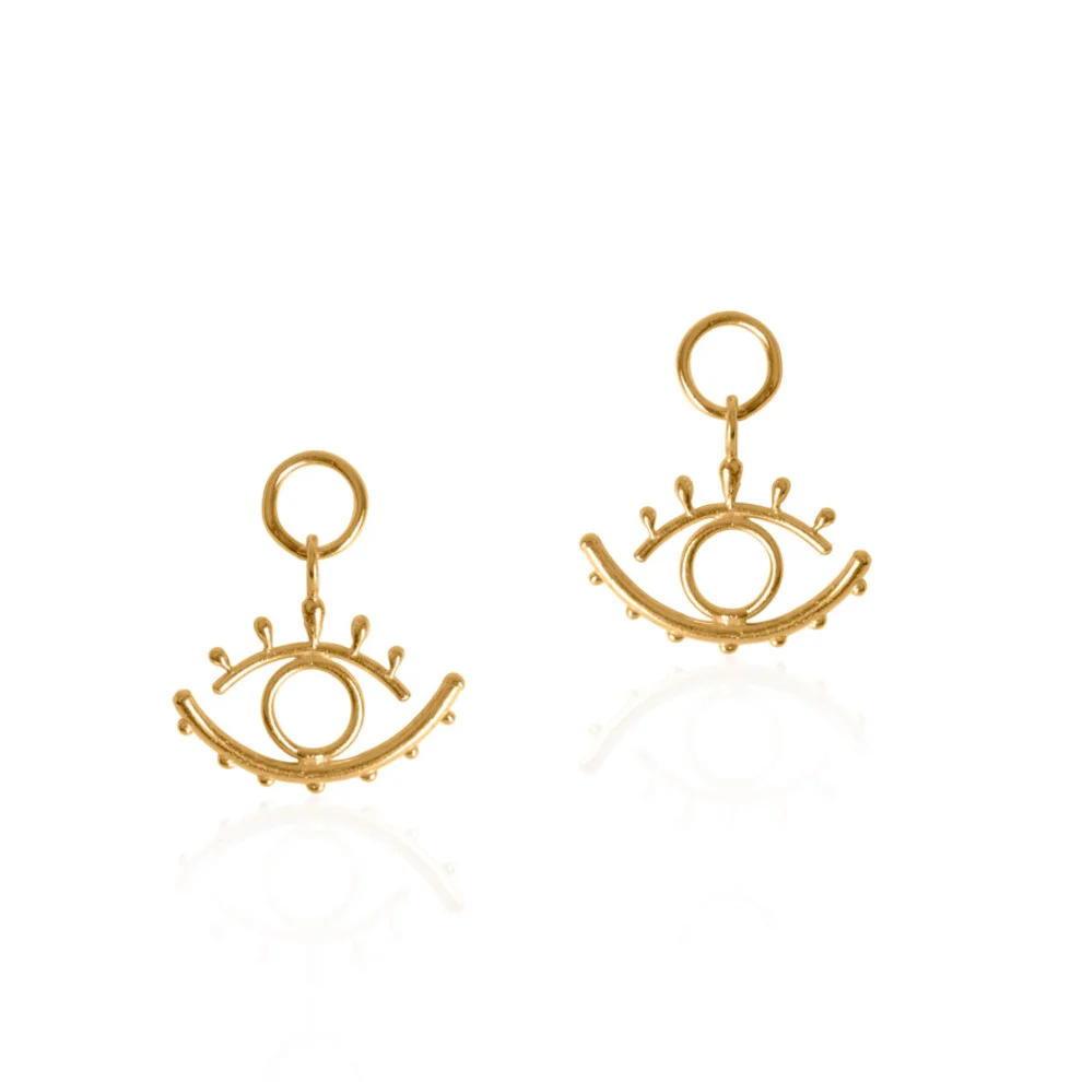 Besign - Eye Pendant Earrings