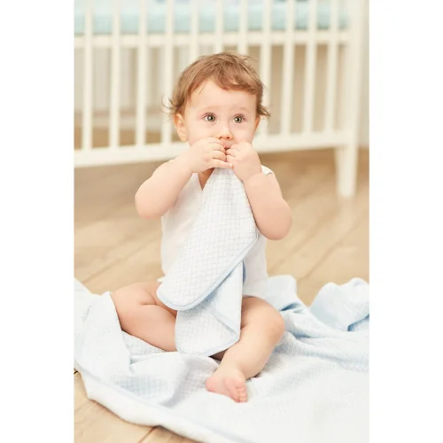 Bebemarin - Organic Mermaid Muslin Blanket