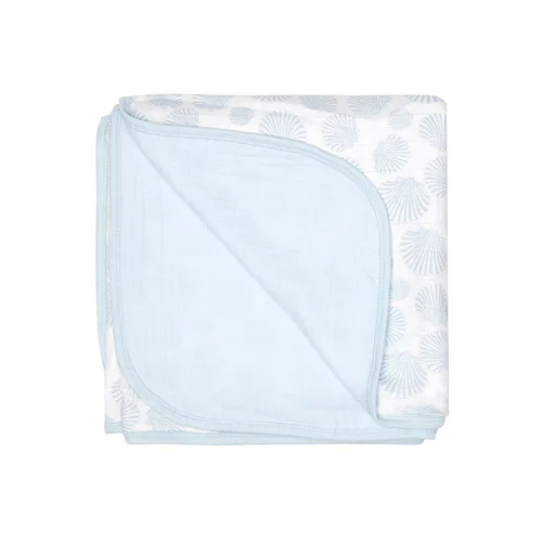 Bebemarin - Organic Seashell Muslin Blanket