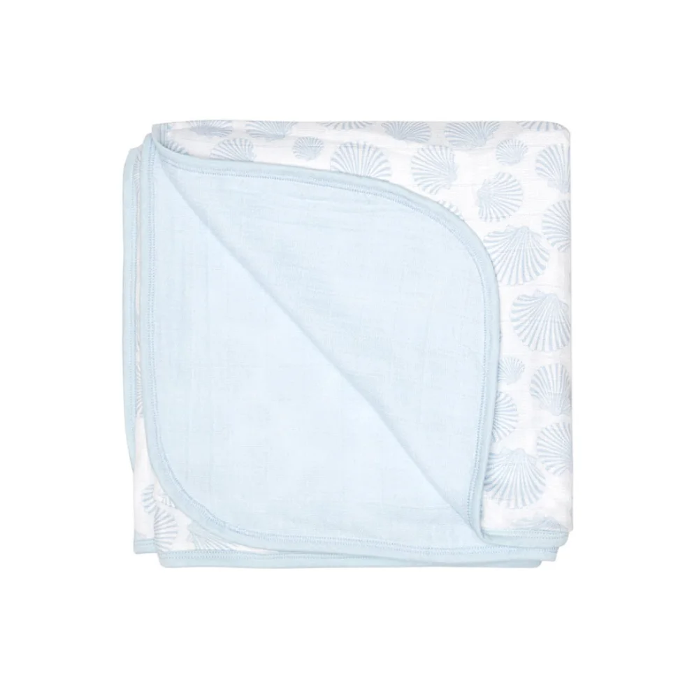 Bebemarin - Organic Seashell Muslin Blanket