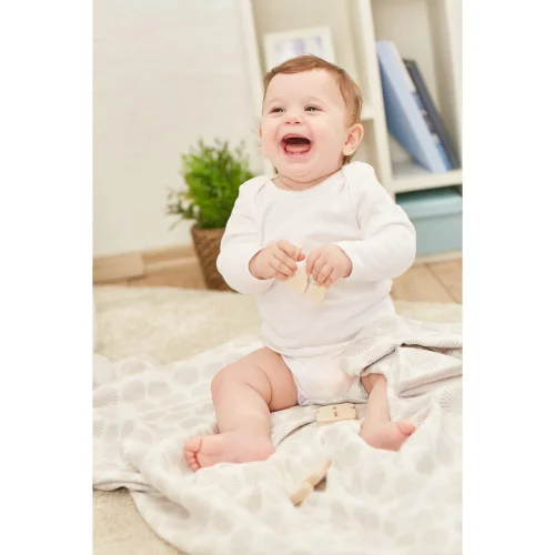 Bebemarin - Organic Seashell Muslin Blanket