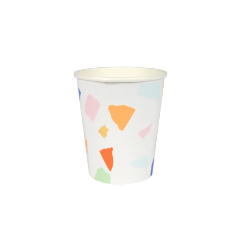 Meri Meri - Bright Terrazzo Paper Cup