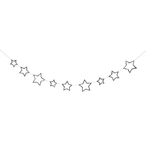 Meri Meri - Silver Stars Garland