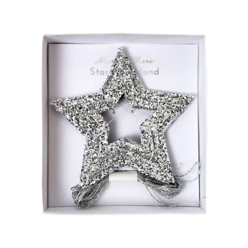 Meri Meri - Silver Stars Garland