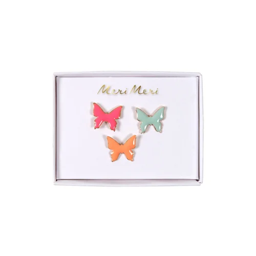 Meri Meri - Butterfly Enamel Pins