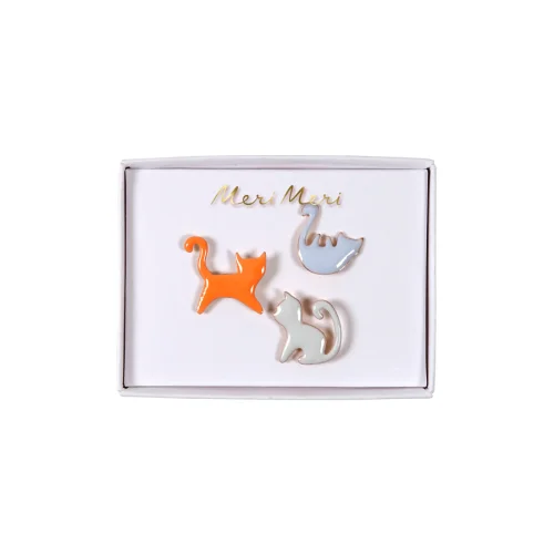 Meri Meri - Cat  Enamel Pins