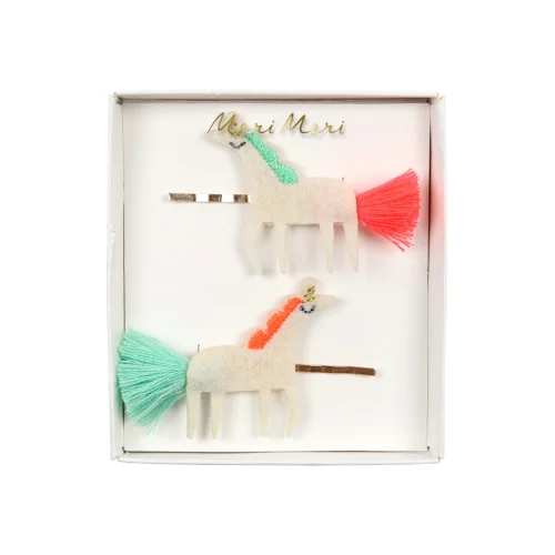 Meri Meri - Unicorn With Tails Hair Slide