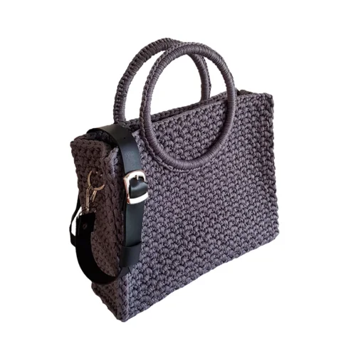 Mien İstanbul - Knitted Round Handle Bag