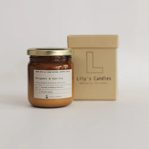 Lily's Candles - Bergamot & Vanilla Natural Candle