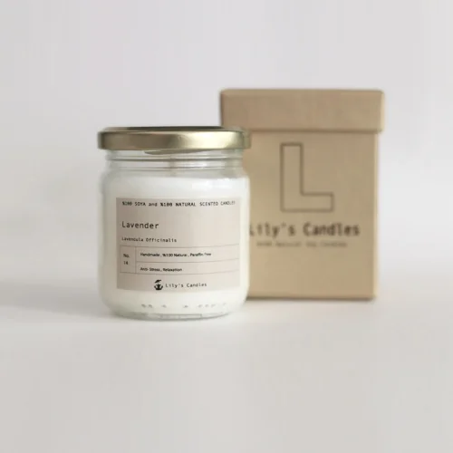 Lily's Candles - Lavender Natural Candle