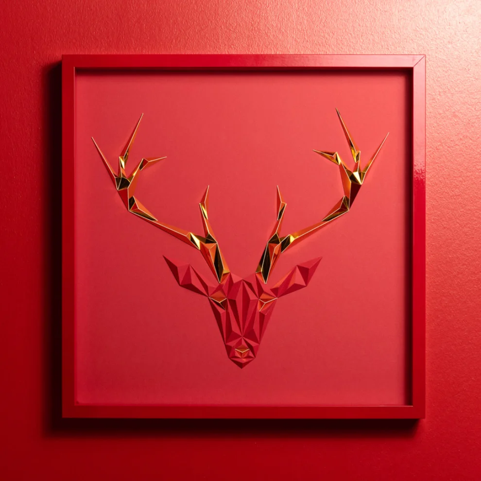 Paperpan	 - Golden Antlers Tablo Christmas Edition