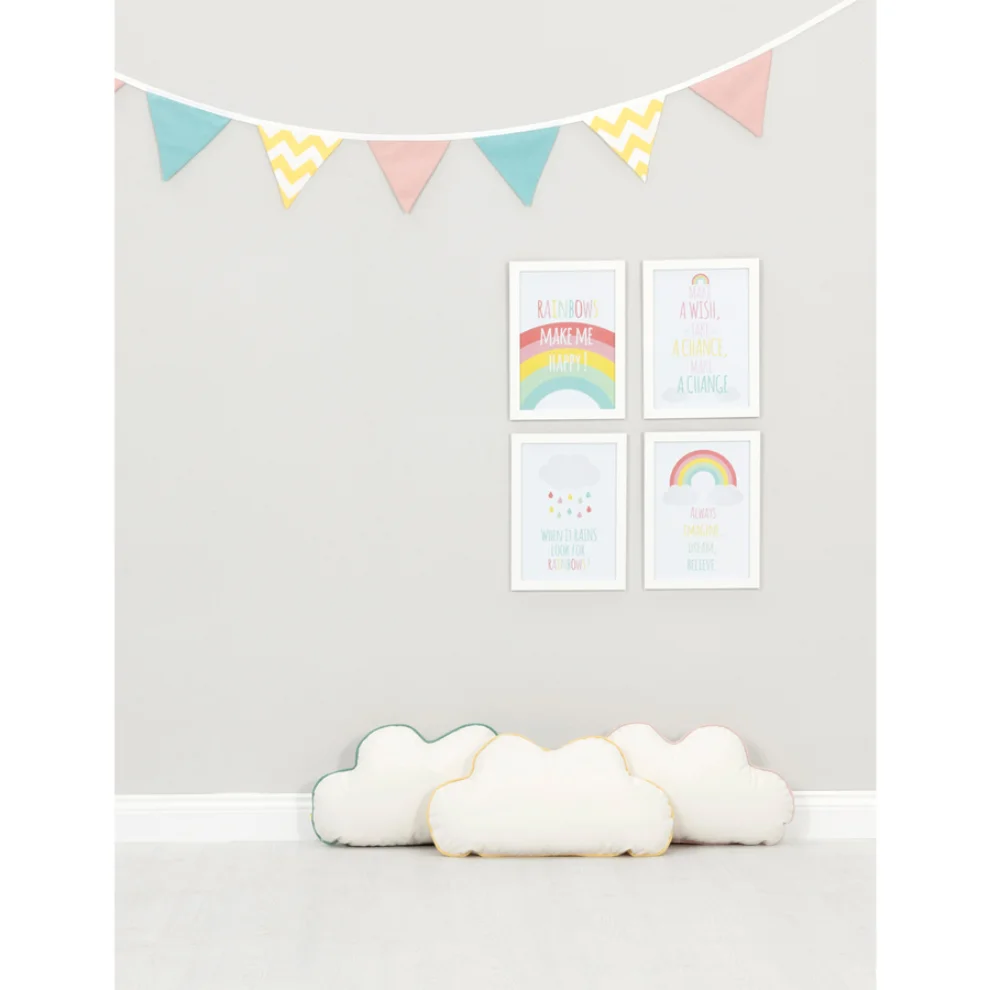 Baluna - Rainbow Cloud Pillow - II