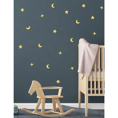 Baluna - Twinkle Stars Duvar Sticker Seti - I