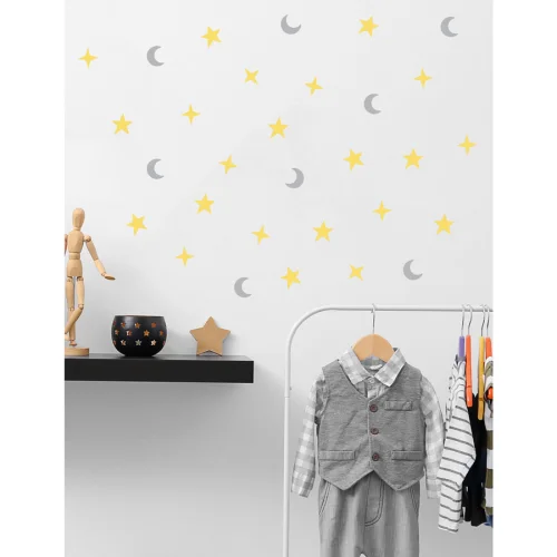 Baluna - Twinkle Stars Wall Sticker Set - III